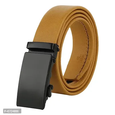 Yellow Synthetic Belt For Men(Size 28 To 44 )-thumb2