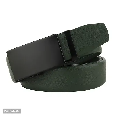 Green Synthetic Belt For Men(Size 28 To 44 )-thumb0