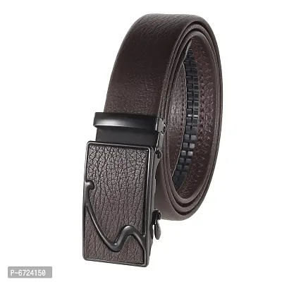 Brown Synthetic Belt For Men(Size 28 To 44 )-thumb2