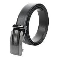 Black Synthetic Belt For Men(Size 28 To 44 )-thumb1