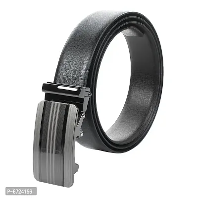 Black Synthetic Belt For Men(Size 28 To 44 )-thumb2