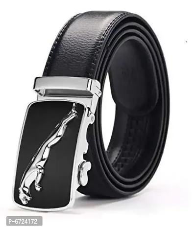 Black Synthetic Belt For Men(Size 28 To 44 )-thumb0