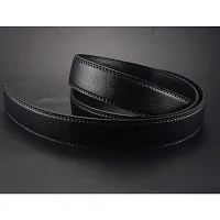 Black Synthetic Belt For Men(Size 28 To 44 )-thumb1