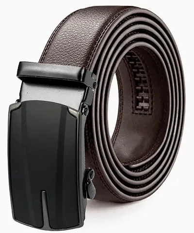 Premium Brown Synthetic Leather Belts For Men