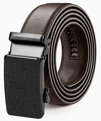 Premium Brown Synthetic Leather Belts For Men