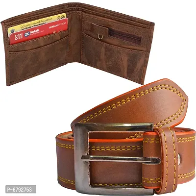 Loopa Wallet And Belt Combo  (Size 28 To 44)-thumb0