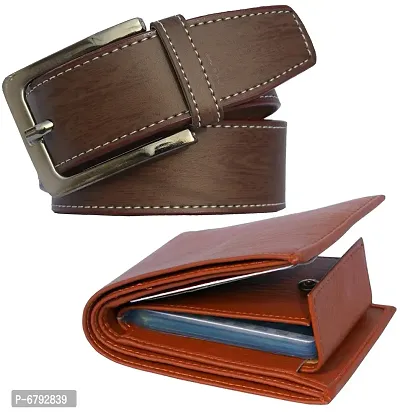 Loopa Wallet And Belt Combo  (Size 28 To 44)-thumb0