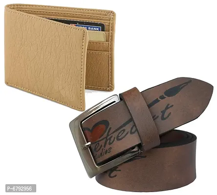 Loopa Wallet And Belt Combo  (Size 28 To 44)