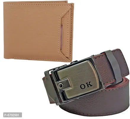 Loopa Wallet And Belt Combo  (Size 28 To 44)