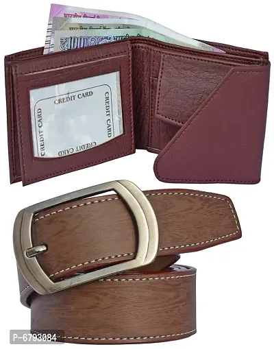 Loopa Wallet And Belt Combo  (Size 28 To 44)-thumb0