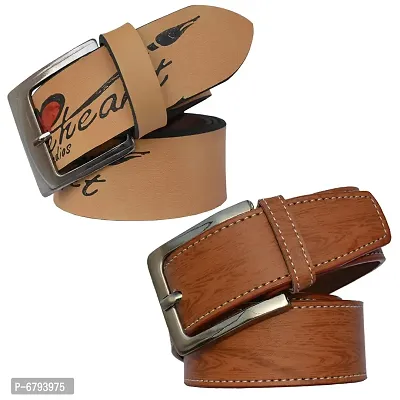 Loopa Formal And Casual PU Belts Combo ( Size 28 To 44 )