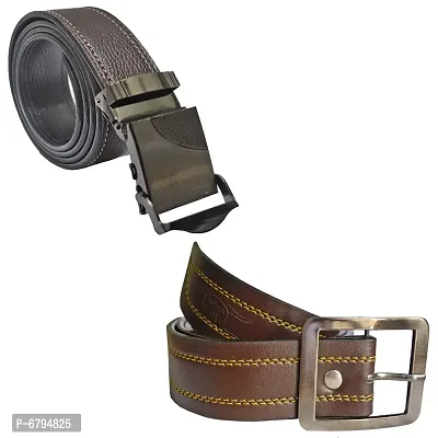 Loopa Formal And Casual PU Belts Combo ( Size 28 To 44 )