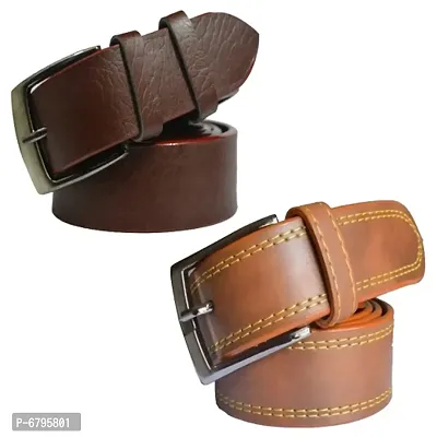 Loopa Men Formal Synthetic Belt (Size 28 To 38)