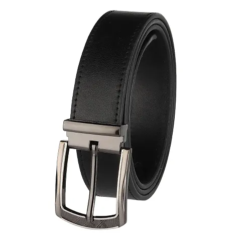 Synthetic Leather Textured Belts For Men