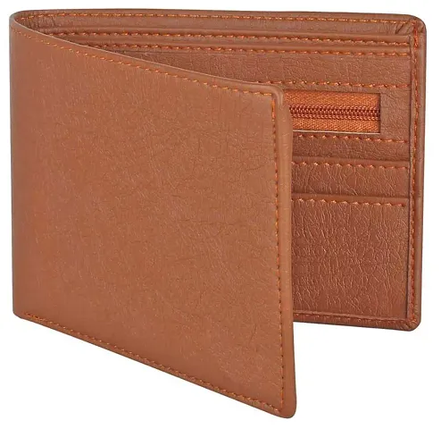 Designer Stylish Artificial Leather Two Fold Wallets For Men