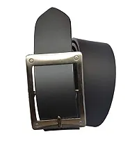 Sunshopping Men's Black And Tan Synthetic Leather Belt Combo-thumb3