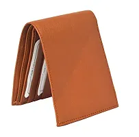 Sunshopping men's pu leather tan colour wallet(DTR00-02)-thumb3