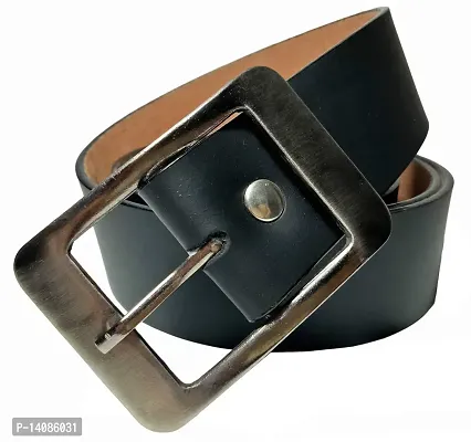 Sunshopping Men's Black And Tan Synthetic Leather Belt Combo-thumb5