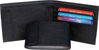 Sunshopping Men's Formal  Casual PU Leather Belt  Wallet Combo-thumb3