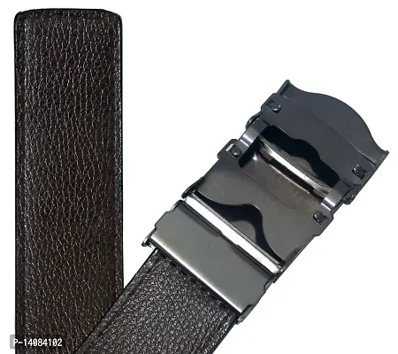 Sunshopping Men's Black And Brown Synthetic Leather Belt Combo-thumb5
