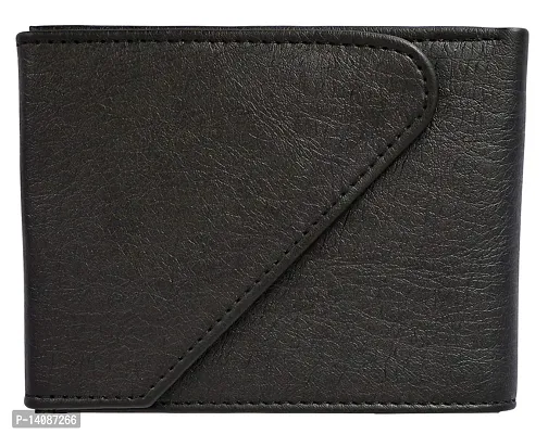 Sunshopping men's Black synthetic leather wallet (Black)-thumb4