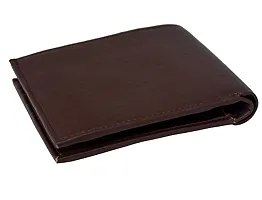 Sunshopping men's pu leather dark brown wallet(DTR00-01)-thumb2