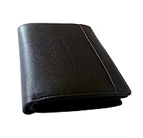 WSD men's brown synthetic wallet (WSDWallet007) (brown)-thumb2