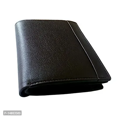 WSD men's brown synthetic wallet (WSDWallet007) (brown)-thumb3