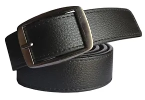 Sunshopping men's brown and black synthetic leather needle pin point buckle belt combo (FDR_TB_KRS_22-40)-thumb3