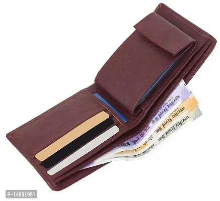 Sunshopping Men's Formal  Casual PU Leather Belt  Wallet Combo-thumb5