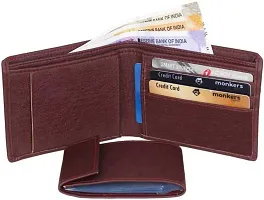 Sunshopping Men's Formal  Casual PU Leather Belt  Wallet Combo-thumb2