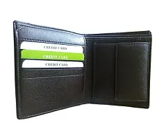 WSD men's brown synthetic wallet (WSDWallet007) (brown)-thumb1