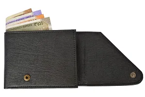 Sunshopping men's Black synthetic leather wallet (Black)-thumb1