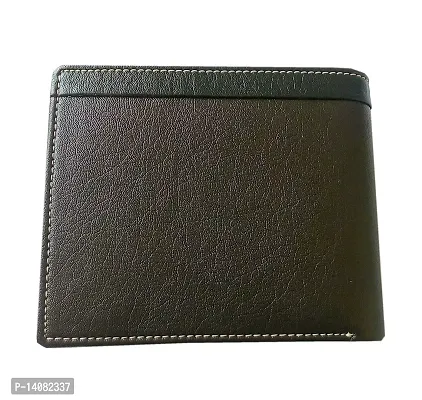 WSD men's brown synthetic wallet (WSDWallet003) (brown)