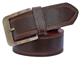 Sunshopping Men's Brown Synthetic Leather Belt Combo-thumb4