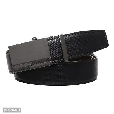 Sunshopping Men's PU Leather Autolock Grip Belt (HTP-8)-thumb2