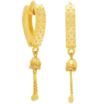 Gold Plated Traditional Earrings Jhumkas