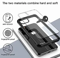 MOBIKTC Back Case Cover Oppo F17,TPU Smartphone Back Case Cover Shock Proof-Black-thumb2