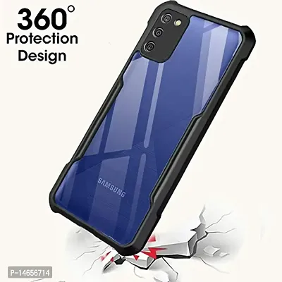 MOBIKTC Back Case Cover Samsung Galaxy A42 5G,TPU Smartphone Back Case Cover Shock Proof-Transperent Blue-thumb3