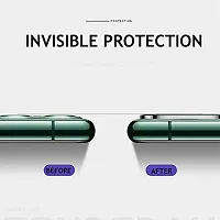 MOBIKTC Back Camera Lens Protector for iPhone 11 Pro Max (6.5); Anti Scratch Camera Protector Alloy Metallic Ring-Black-thumb3