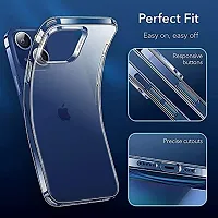 MOBIKTC iPhone 13 // iPhone 13 Pro Transperent Back Case Cover Clear Shockproof Thin Silicone Case Yellowing-Resistant Slim Transparent TPU Phone Case Project Zero Series Clear-(Transperent) CODE[Black]-thumb2