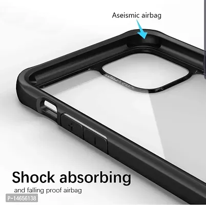 MOBIKTC for Oppo A53 | A33 | A32 2020 Back cover Case | Shockproof Translucent Shock-Proof Back Case Cover | Back Cover for opppo a53 | a33 | a32 2020-(Black Bumper)-thumb4