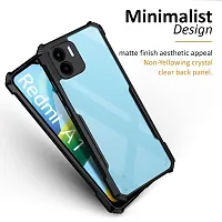 MOBIKTC for Vivo V25 5G/V25E 5G Back Cover Case | Ultra Thin 360 Degree Protection Crystal Clear Tranparent Vivo V25 5G/V25E 5G - Black Bumper-thumb2