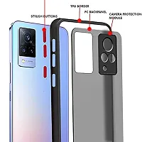 MOBIKTC Back Cover Case for Samsung Galaxy A03s (Camera Protection | Smoke Translucent | Thermoplastic | Black)-thumb3