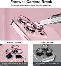 MOBIKTC Camera Lens Protector Tempered Glass for iPhone 13 Pro | iPhone 13 Pro Max |Upgraded Tempered Glass Camera Lens Guard Cover Protecter for iphone 13 pro | iphone 13 pro max (Pink Diamond)-thumb3