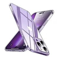 MOBIKTC Designed for iPhone 14 Pro Cover | Ultra Hybrid Drop and Camera Protection Back Cover Case for iPhone 14 Pro (6.1) inch | Crystal Transparent-thumb1