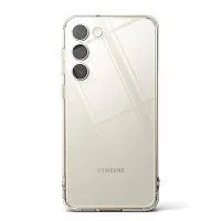 MOBIKTC Camera Protection Crystal Clear Soft Silicon Back Cover Case for Samsung Galaxy S23 Plus 5G / S23+ | Transperent-thumb1