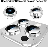 MOBIKTC (Red) for iPhone 14 / iPhone 14 Plus Camera Lens Protector Tempered Glass [Keep Original Camera Metal Individual Ring] Upgraded Tempered Glass Camera Lens Guard Cover-thumb1