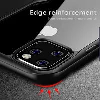 MOBIKTC for iPhone 11 Pro Back Cover Case | Shockproof Crystal Clear | 360 Degree Protection | Protective Design | Transparent Back Cover Case for iphone 11 pro Black Bumper-thumb4