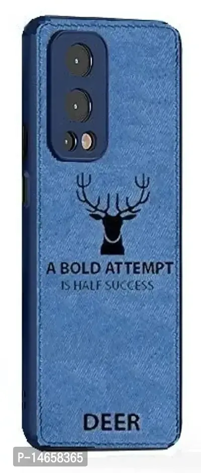 MOBIKTC Deer Back Case Cover for OnePlus Nord 2 5G | 1+Nord 2 5G [Shockproof Soft Bumper 360 Degree Camera Protection Back Cover] 1+nord 2 5g Back Cover -Blue-thumb0